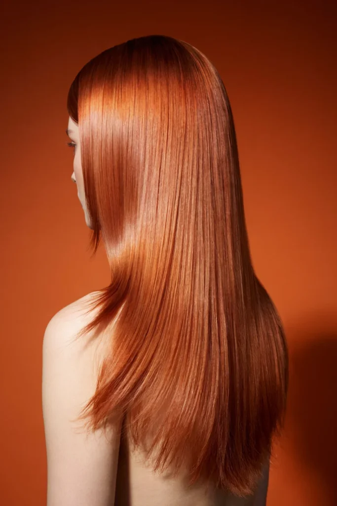 Vibrant Copper Red
