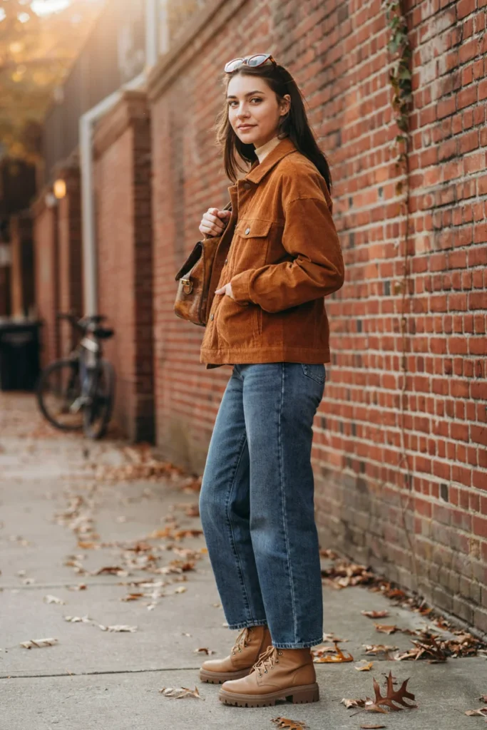  Vintage-Inspired Corduroy Jacket