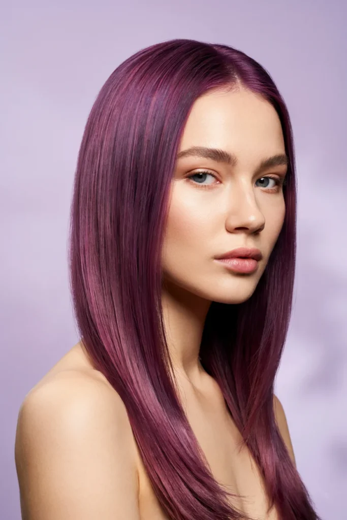 Vivid Plum Purple