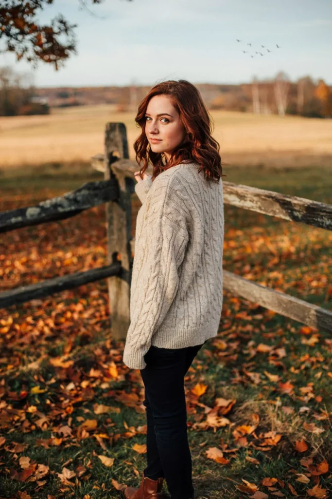 Warm Auburn Waves