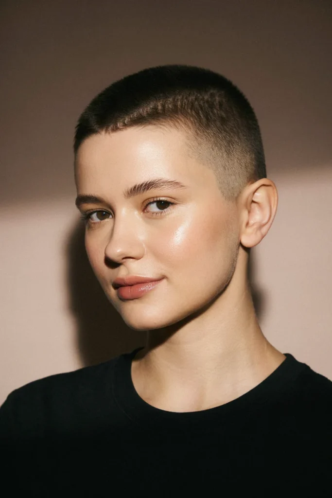 Bold Buzzed Pixie