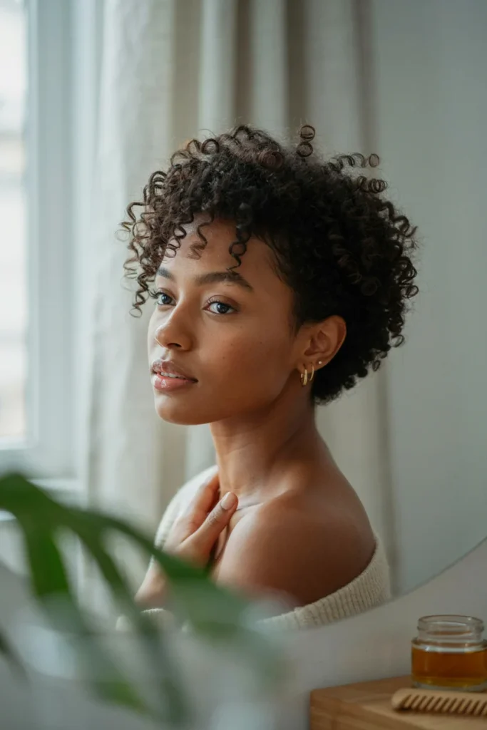 Coily Natural Pixie