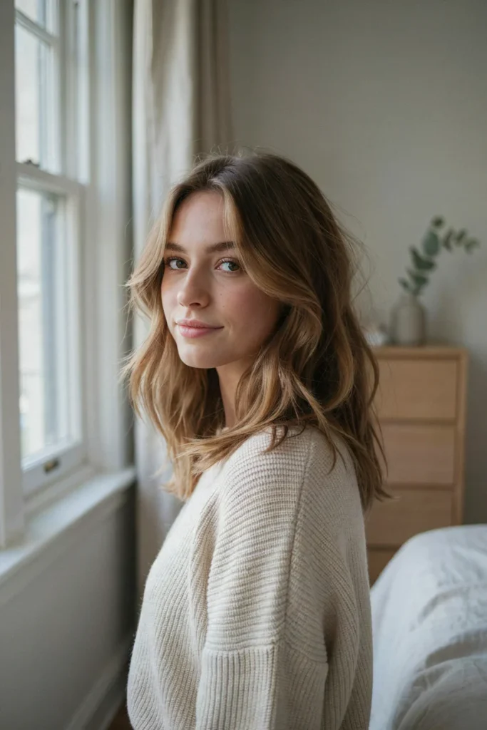 Feathered Wavy Layers