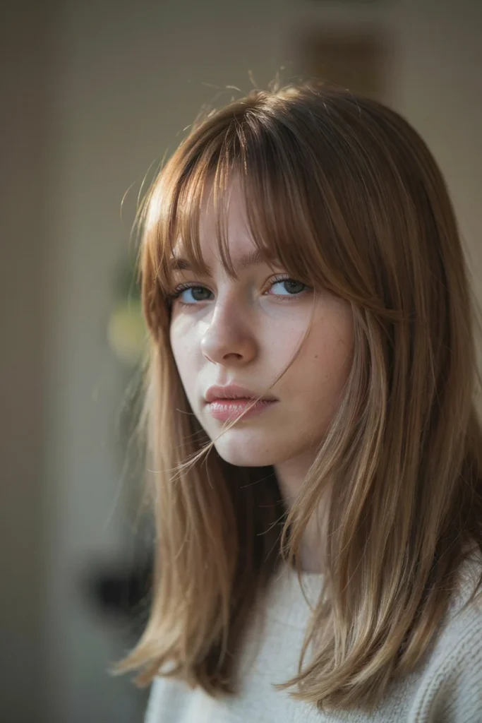 Halo Color on Curtain Bangs