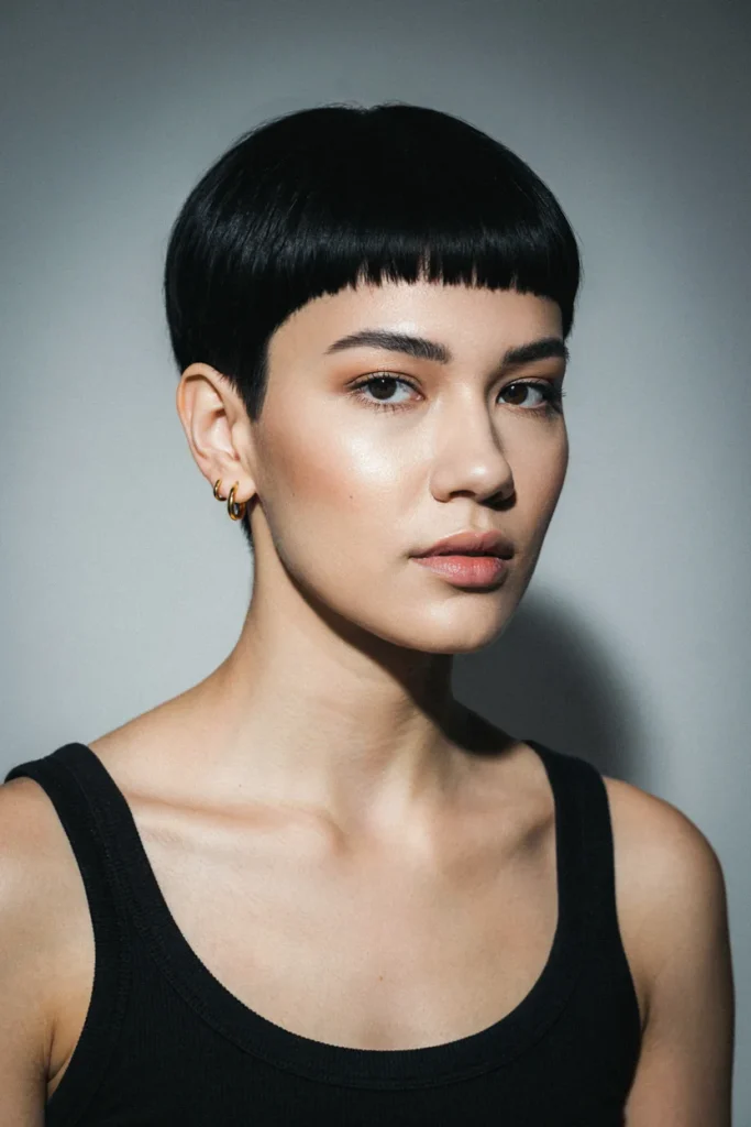 Pixie with Micro Bangs