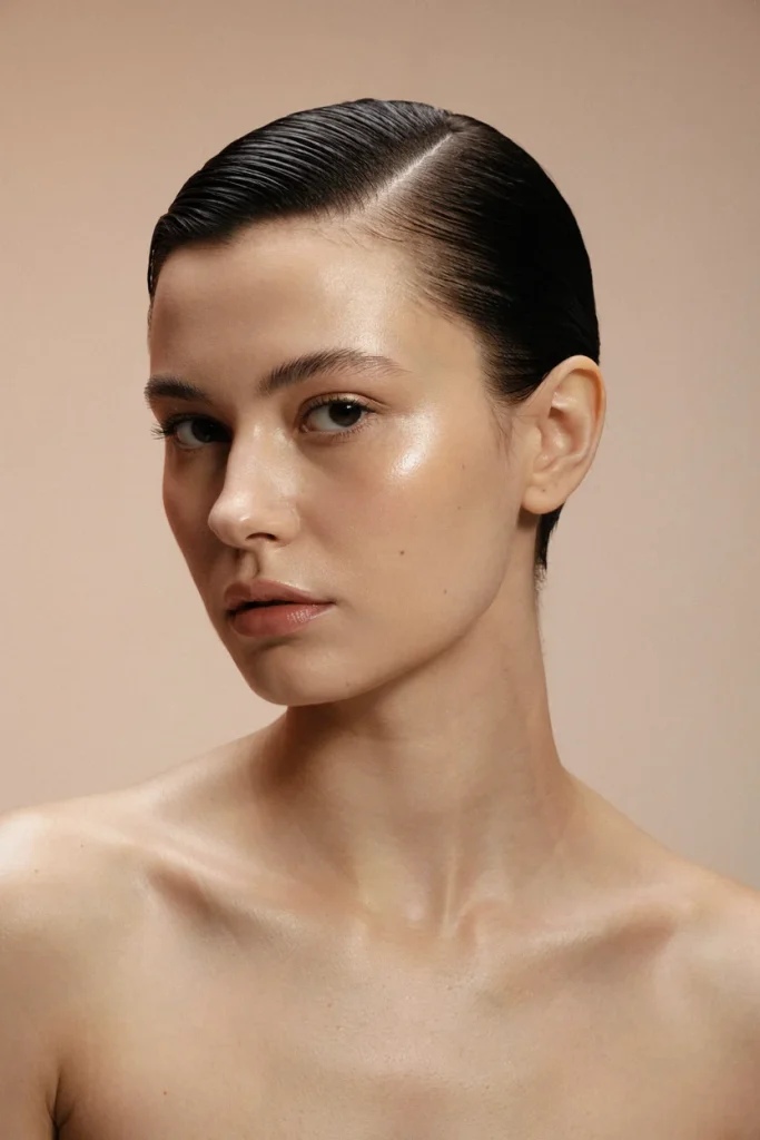 Slicked-Back Pixie
