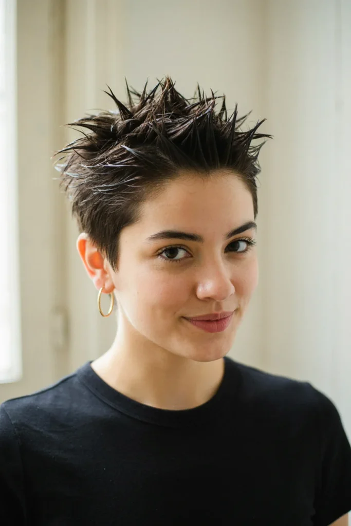 Spiky Textured Pixie Cut