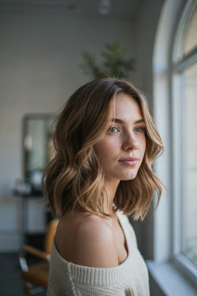 Wavy Bob with Balayage