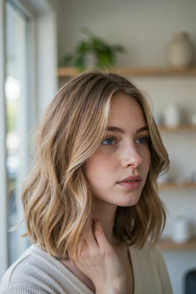 Wavy Bob with Root Melt