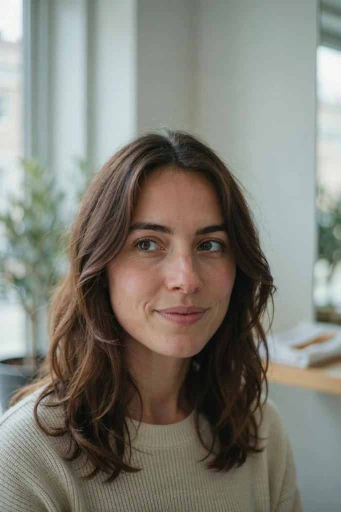 Wavy Hair with Soft Layers